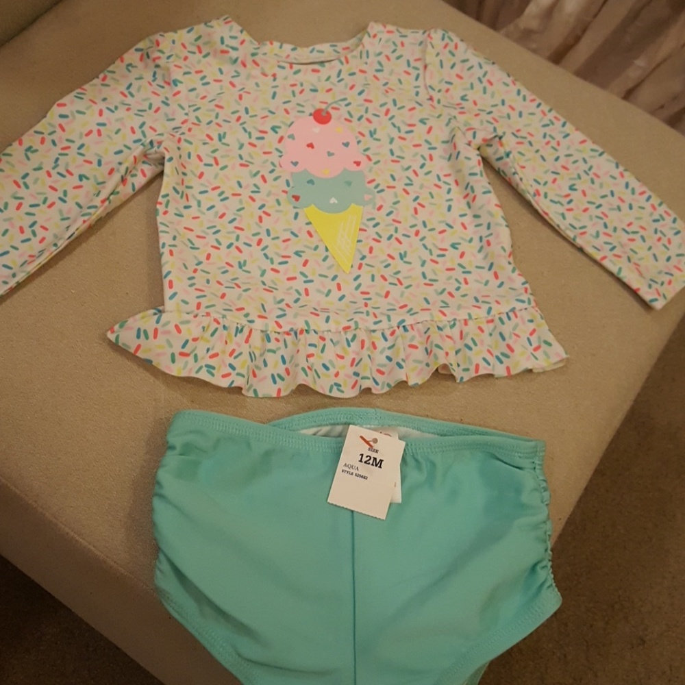 NWT 12 month Bathing Suit